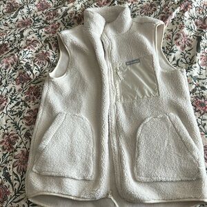Columbia Oversized Sherpa Fleece Vest